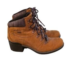 Merrell Chateau Mid Lace Waterproof Boots‎ Women's Size 7